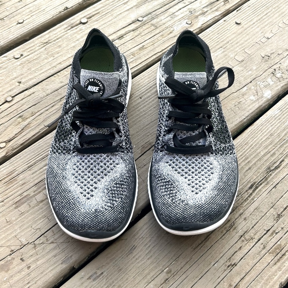 Nike Free Run Flyknit 2018 Women's Walking Running Shoes Size 6